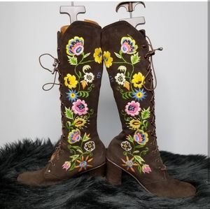 Authentic 1960s Penny Lane Jerry Edouard Boots US5